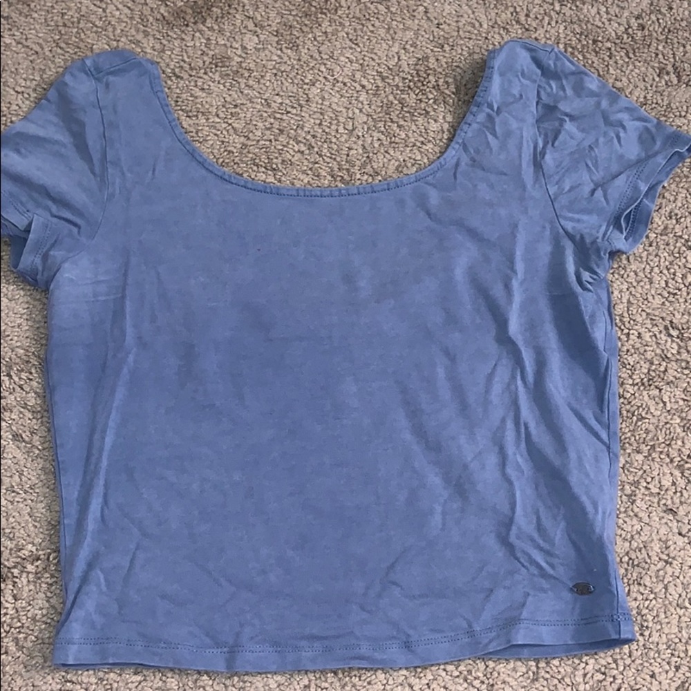 American Eagle Scoop Neck Crop Top